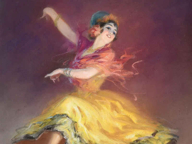 1875-Rene Pean - La ballerina